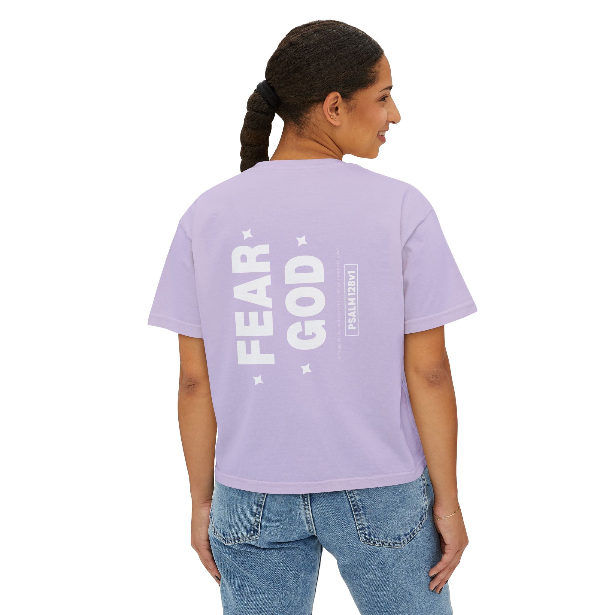 Trust/Fear God Cropped Tee