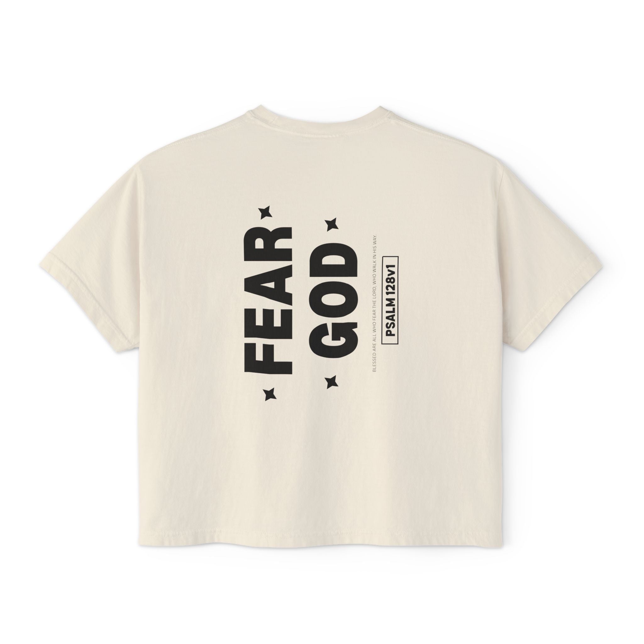 Trust/Fear God Cropped Tee