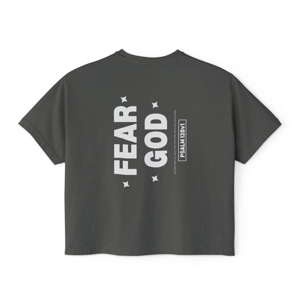 Trust/Fear God Cropped Tee