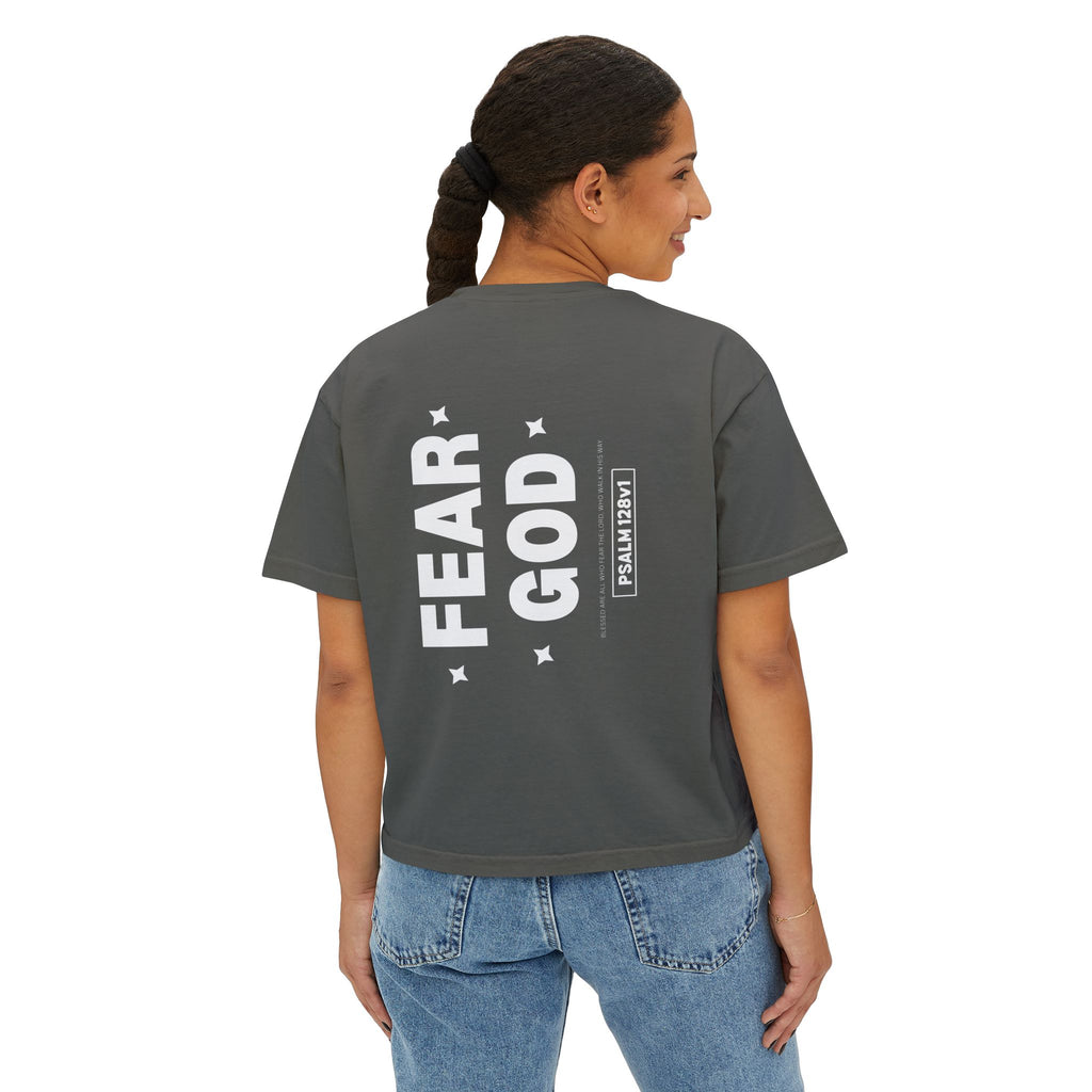Trust/Fear God Cropped Tee