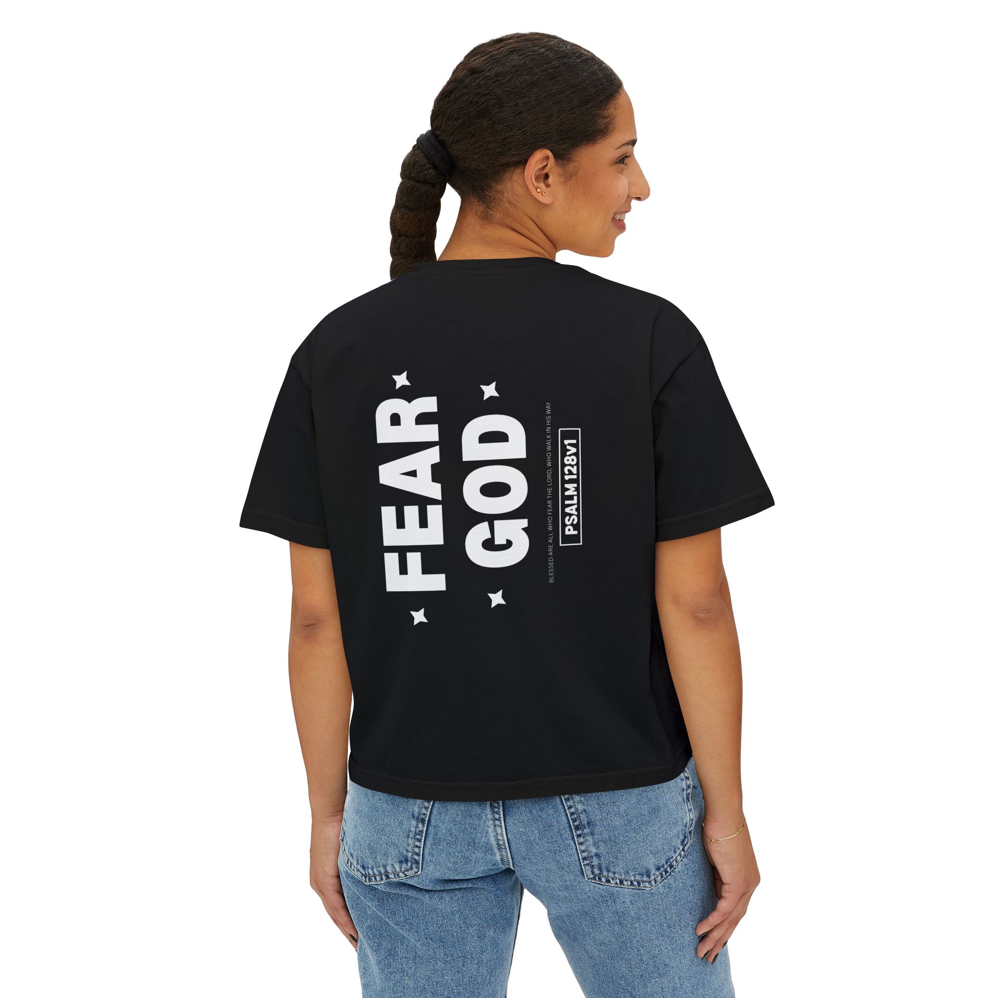 Trust/Fear God Cropped Tee