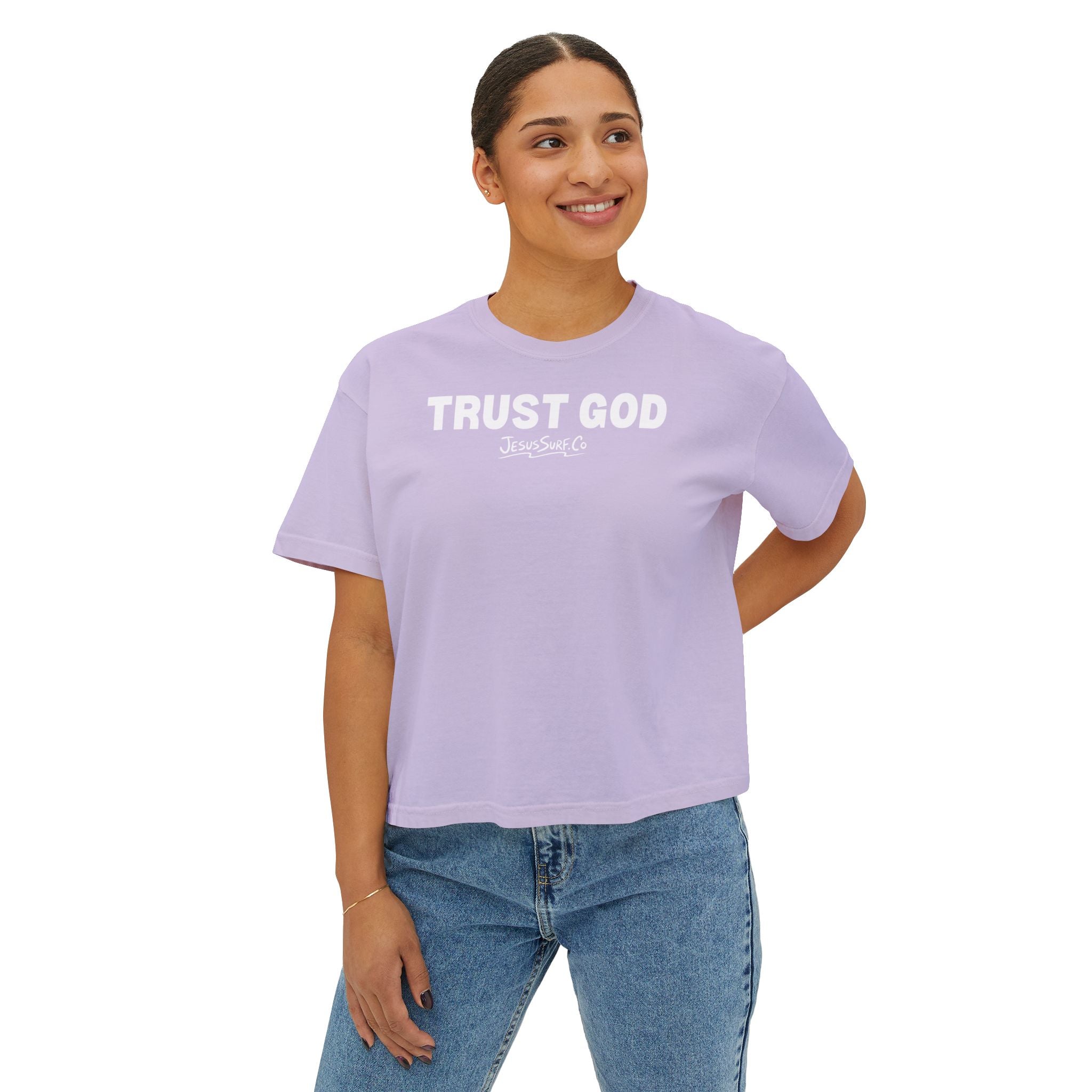 Trust/Fear God Cropped Tee