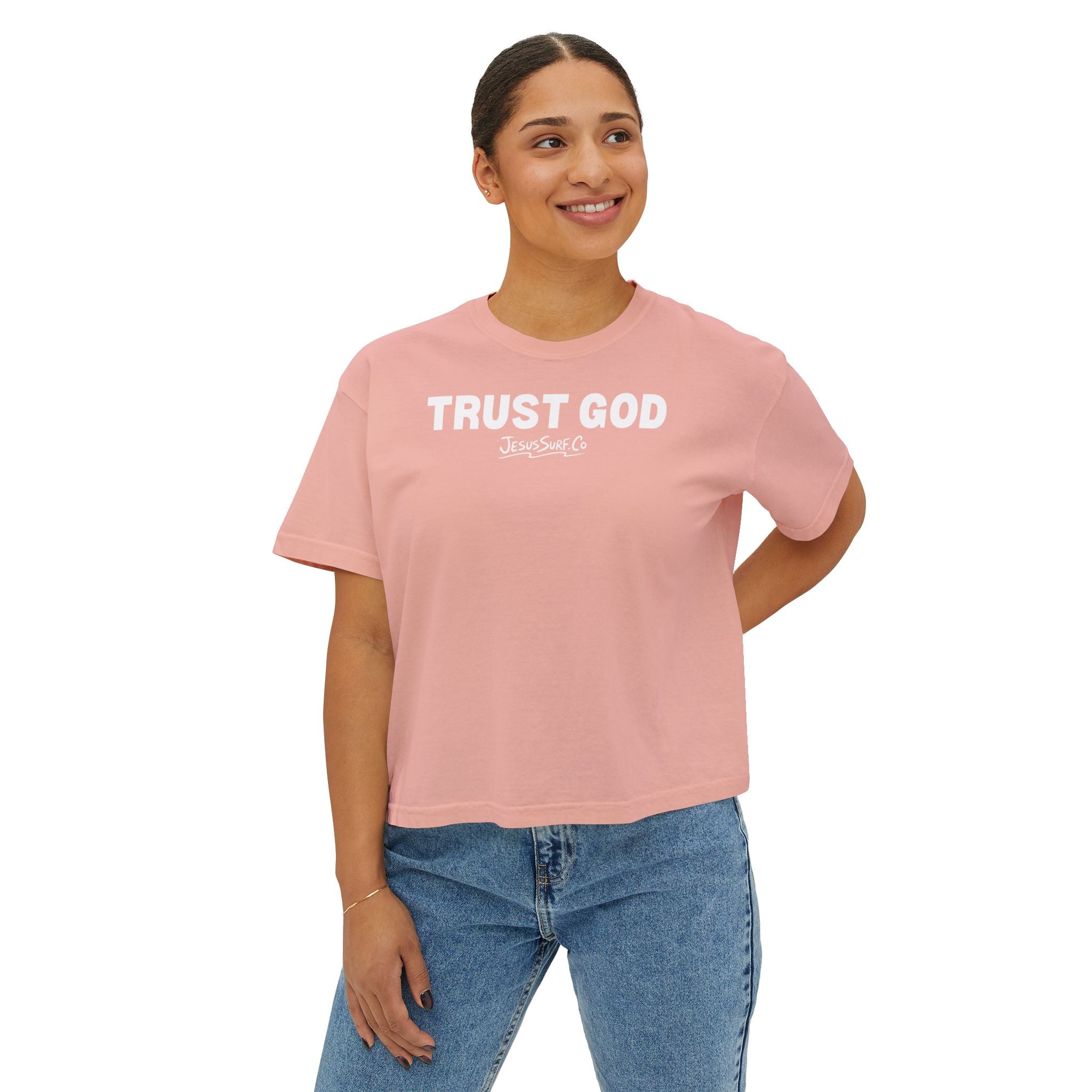 Trust/Fear God Cropped Tee