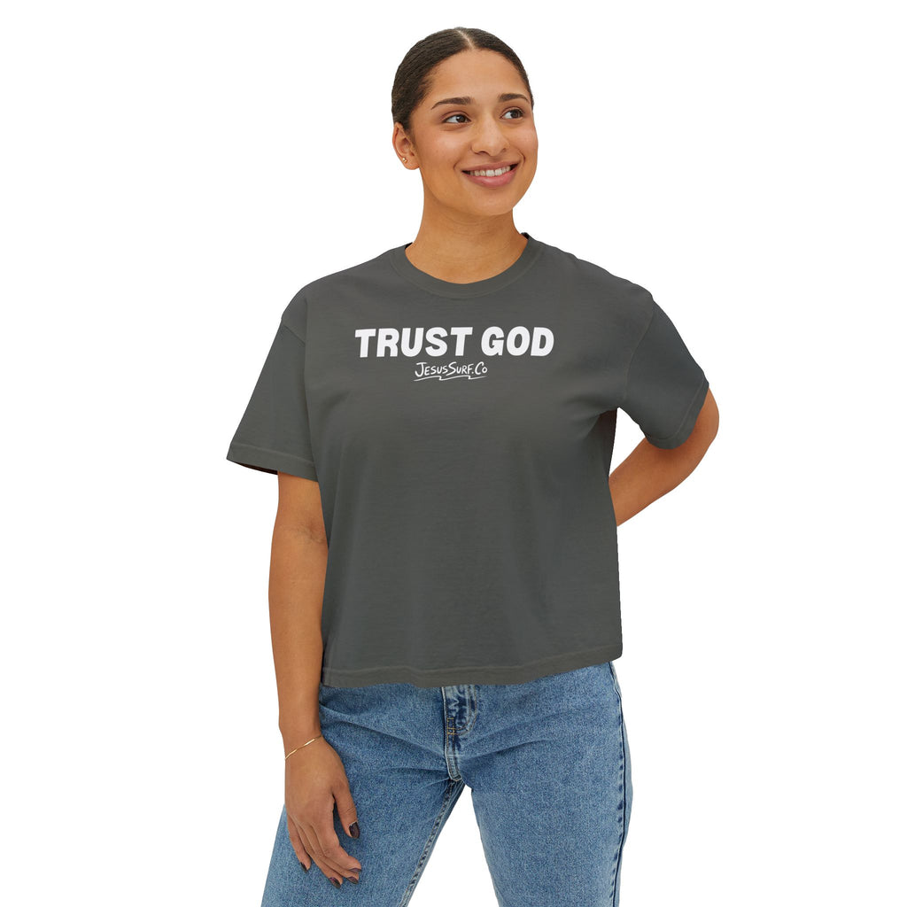 Trust/Fear God Cropped Tee