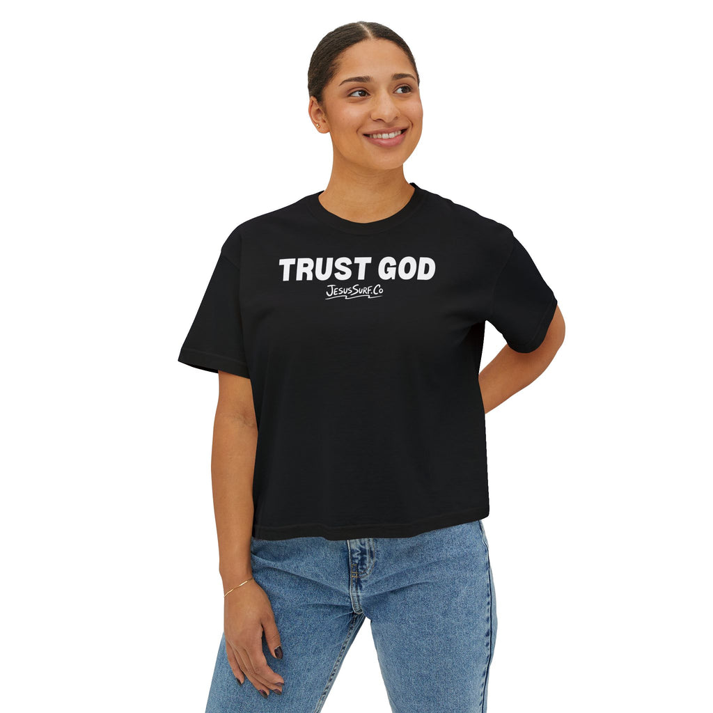 Trust/Fear God Cropped Tee
