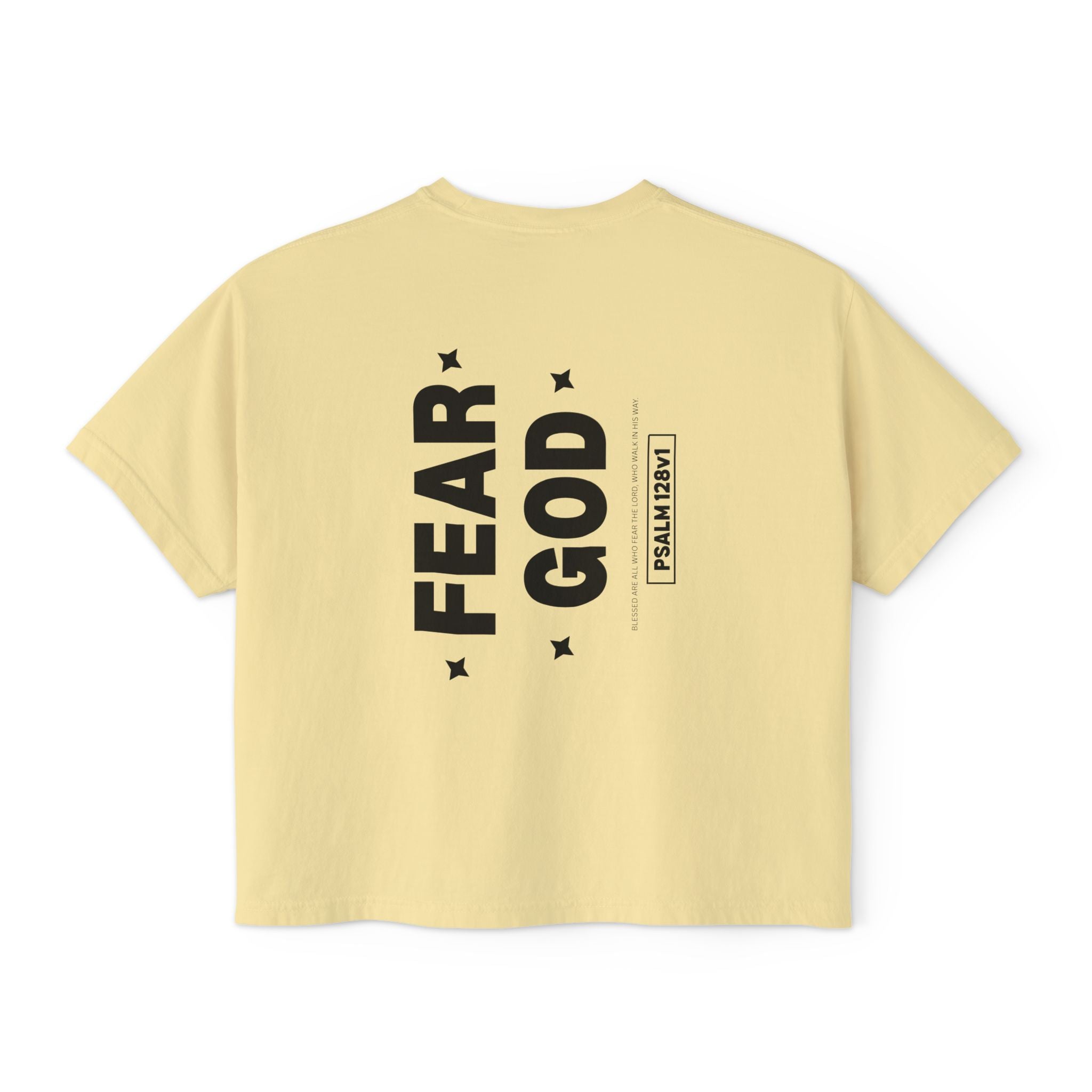 Trust/Fear God Cropped Tee