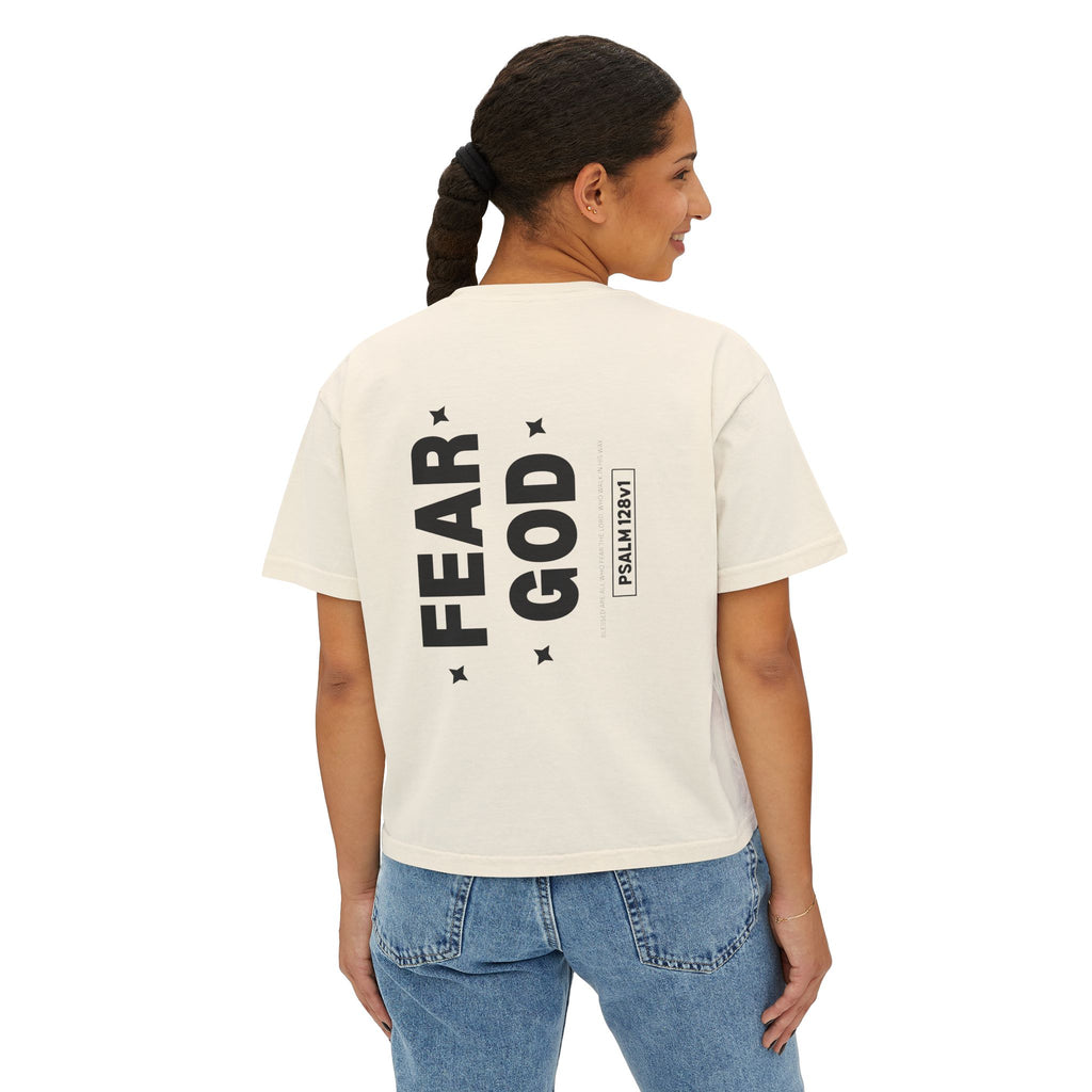 Trust/Fear God Cropped Tee