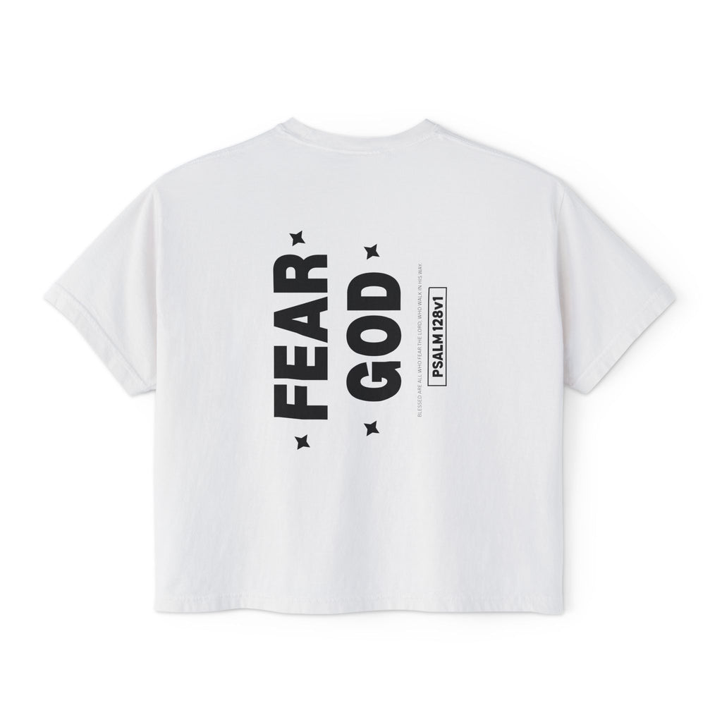 Trust/Fear God Cropped Tee