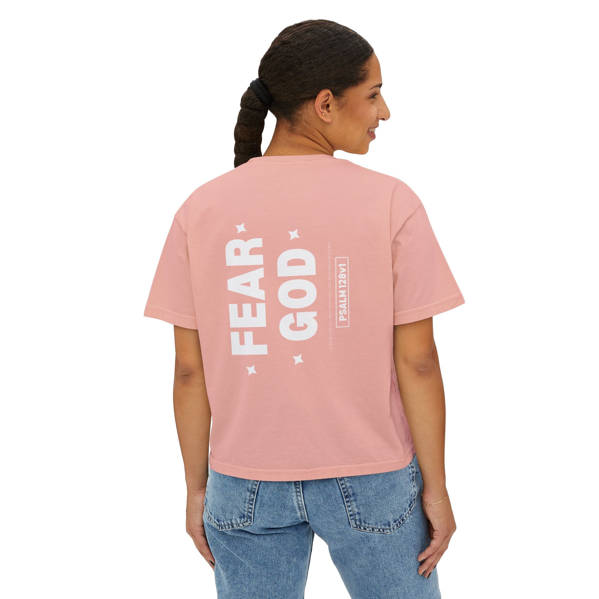 Trust/Fear God Cropped Tee