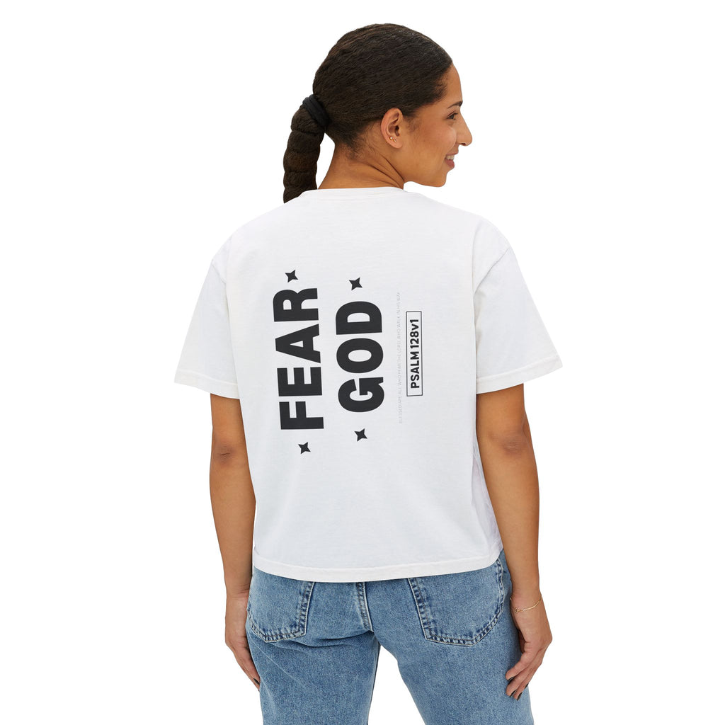 Trust/Fear God Cropped Tee
