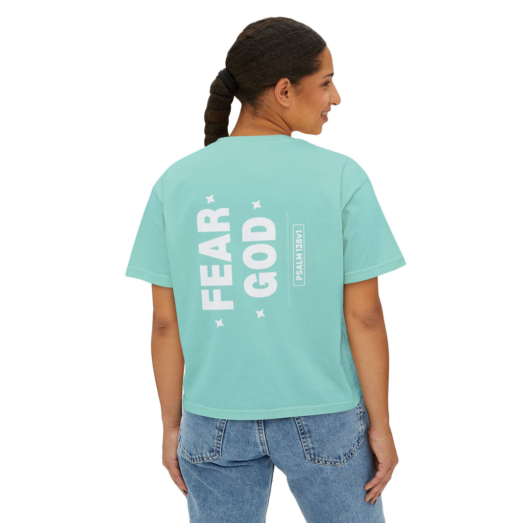 Trust/Fear God Cropped Tee