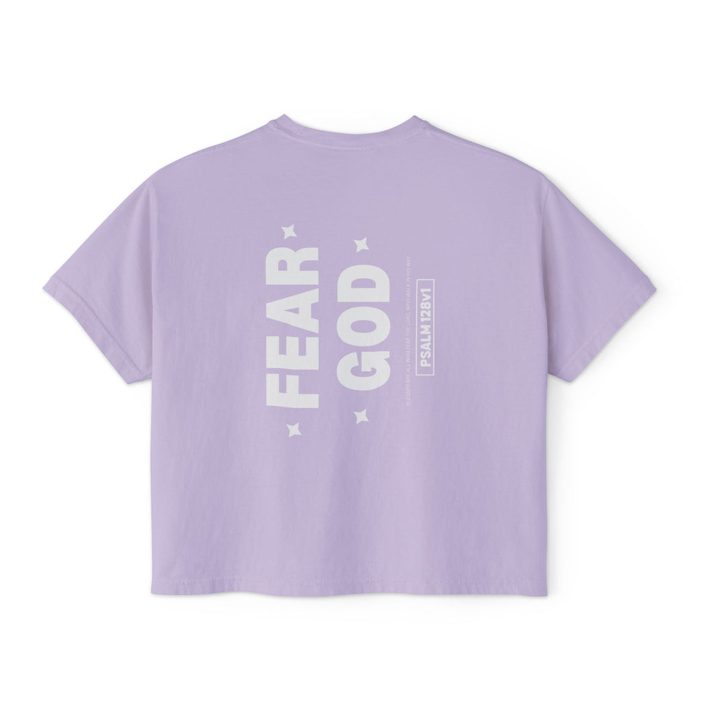 Trust/Fear God Cropped Tee